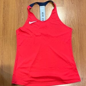 Nike Women's Vibrant Red Tank Top